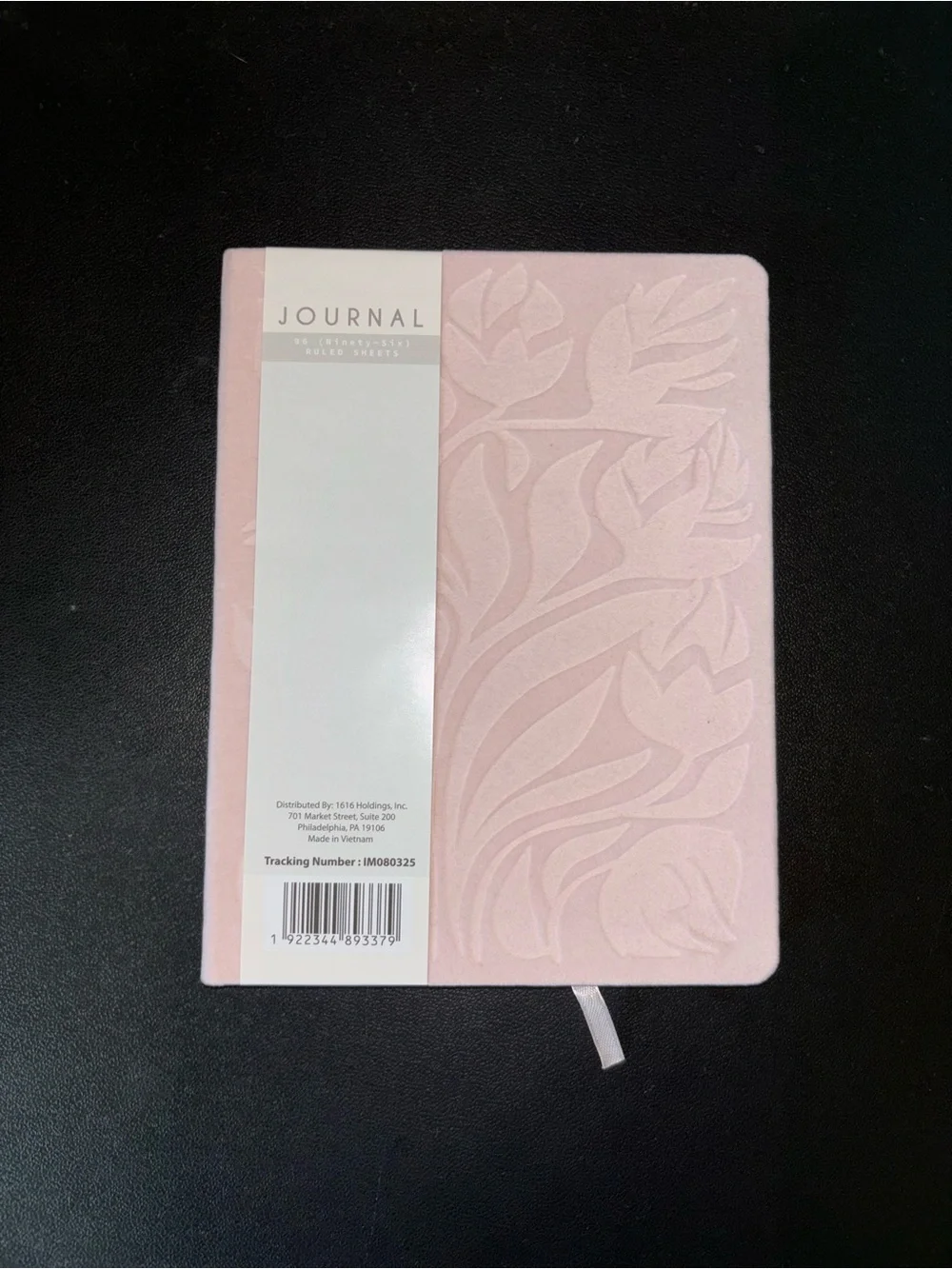 Red and Light Pink Journals